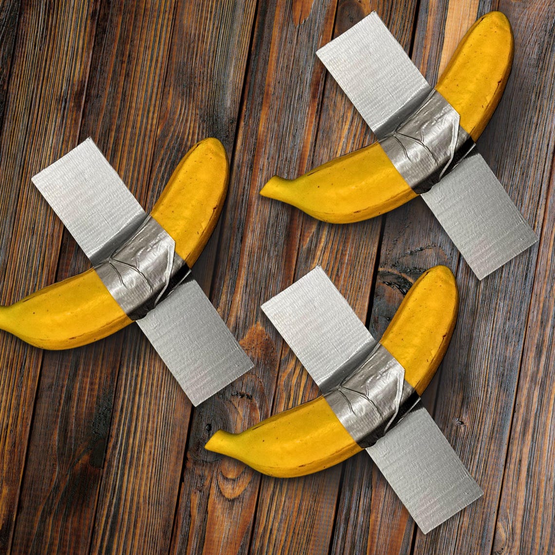 Duct Tape Banana 6.24 Millon Dollar Modern Art Decor